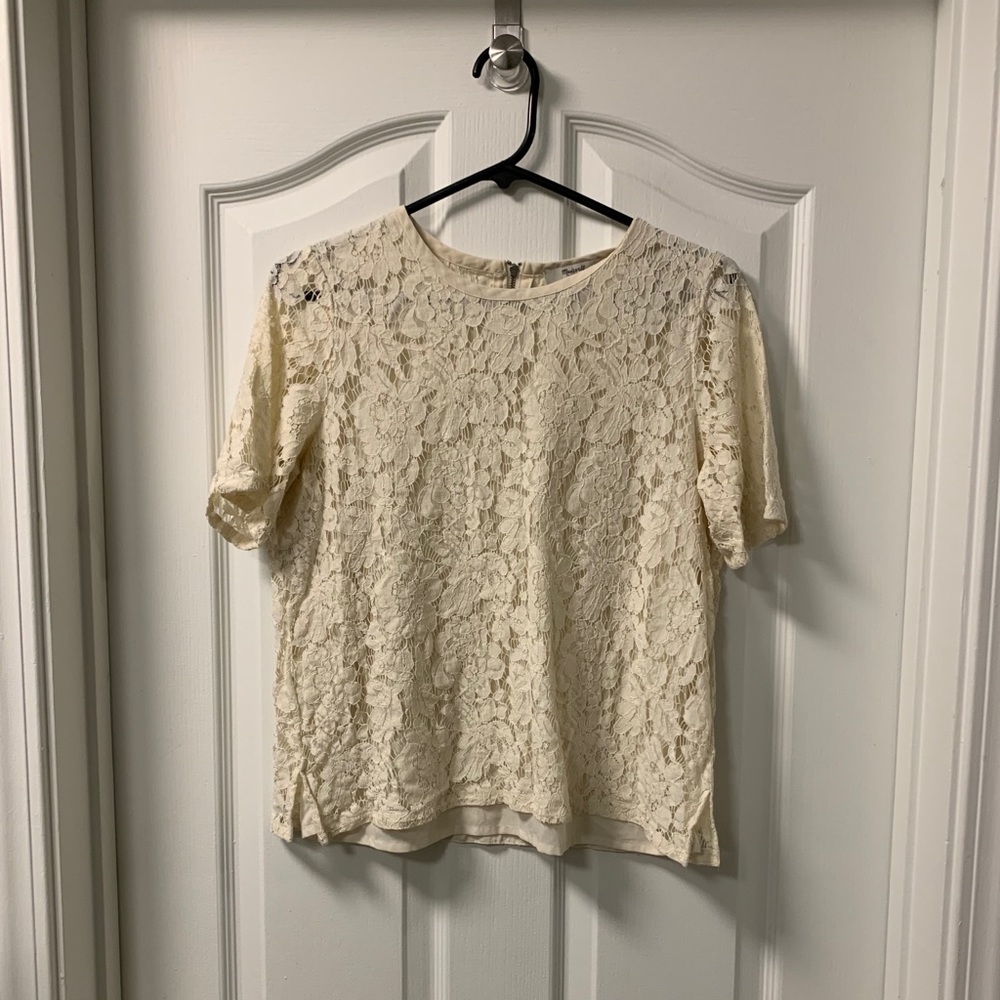 Madewell Floral Pattern Shirt